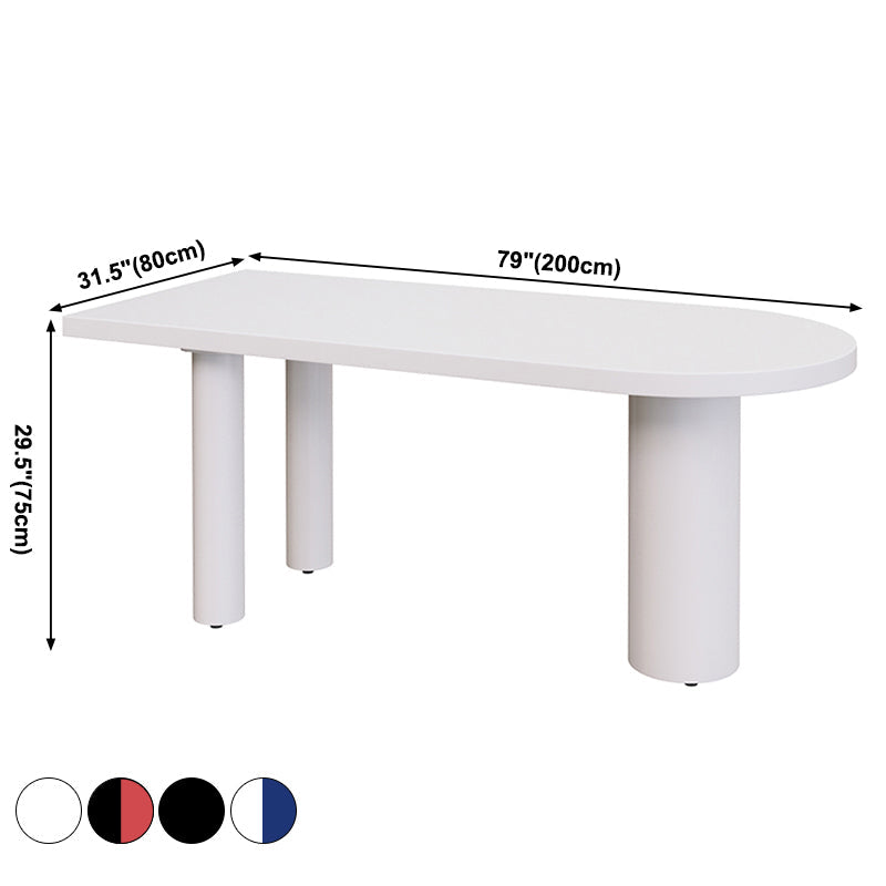 Solid Wood Contemporary Free Form Table Solid Wood Top Table for Dining Room Clearhalo ' dining_table' 'Dining Tables & Seating' 'Dining Tables' 'furn' 'furn_dining_table' 'Furniture' 'furniture_dining_table' 'Kitchen & Dining Furniture' 'kitchen&dining_furn' 'kitchen' 'kitchen_dining_table' 3724328