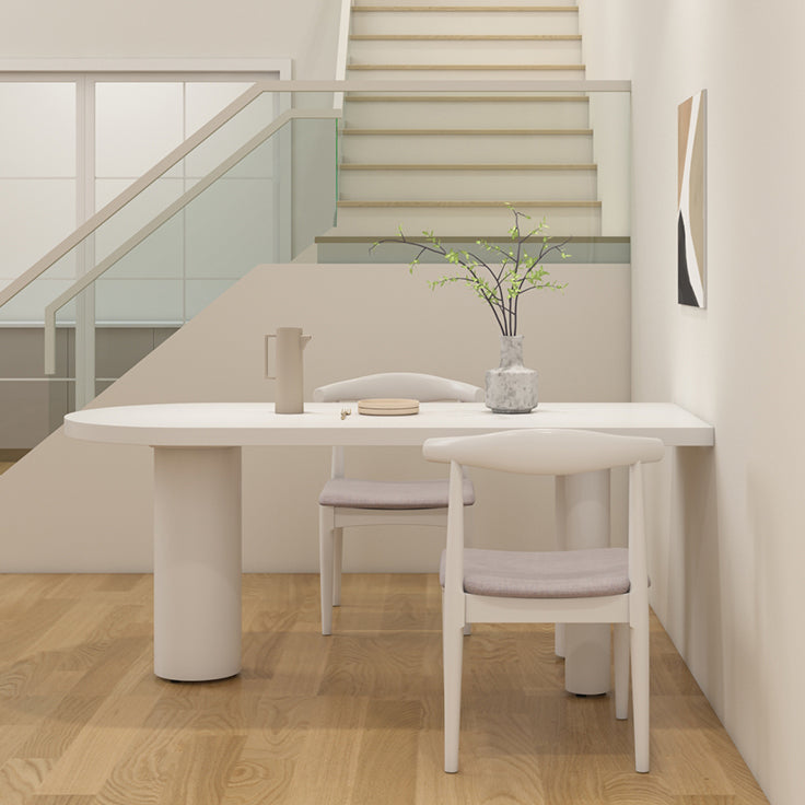 Solid Wood Contemporary Free Form Table Solid Wood Top Table for Dining Room Clearhalo ' dining_table' 'Dining Tables & Seating' 'Dining Tables' 'furn' 'furn_dining_table' 'Furniture' 'furniture_dining_table' 'Kitchen & Dining Furniture' 'kitchen&dining_furn' 'kitchen' 'kitchen_dining_table' 3724330