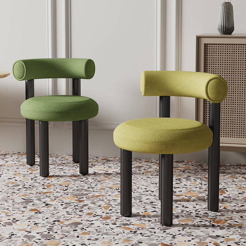 Modern Style Side Chair Indoor Multicolor Open Back Metal Dining Room Chair Clearhalo ' kitchen&dining_furn' 'Dining Chairs' 'Dining Tables & Seating' 'dining_chair' 'furn' 'furn_dining_chair' 'Furniture' 'furniture_dining_chair' 'Kitchen & Dining Furniture' 'kitchen' 3724359