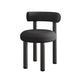 Modern Style Side Chair Indoor Multicolor Open Back Metal Dining Room Chair Black 1 Piece Clearhalo ' kitchen&dining_furn' 'Dining Chairs' 'Dining Tables & Seating' 'dining_chair' 'furn' 'furn_dining_chair' 'Furniture' 'furniture_dining_chair' 'Kitchen & Dining Furniture' 'kitchen' 3724361