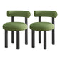 Modern Style Side Chair Indoor Multicolor Open Back Metal Dining Room Chair Green 2 Piece Set Clearhalo ' kitchen&dining_furn' 'Dining Chairs' 'Dining Tables & Seating' 'dining_chair' 'furn' 'furn_dining_chair' 'Furniture' 'furniture_dining_chair' 'Kitchen & Dining Furniture' 'kitchen' 3724362