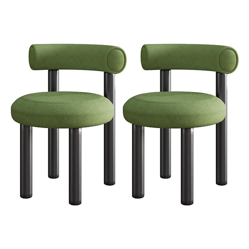 Modern Style Side Chair Indoor Multicolor Open Back Metal Dining Room Chair Green 2 Piece Set Clearhalo ' kitchen&dining_furn' 'Dining Chairs' 'Dining Tables & Seating' 'dining_chair' 'furn' 'furn_dining_chair' 'Furniture' 'furniture_dining_chair' 'Kitchen & Dining Furniture' 'kitchen' 3724362