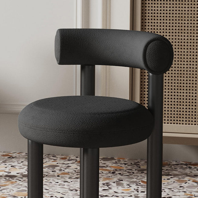 Modern Style Side Chair Indoor Multicolor Open Back Metal Dining Room Chair Clearhalo ' kitchen&dining_furn' 'Dining Chairs' 'Dining Tables & Seating' 'dining_chair' 'furn' 'furn_dining_chair' 'Furniture' 'furniture_dining_chair' 'Kitchen & Dining Furniture' 'kitchen' 3724363