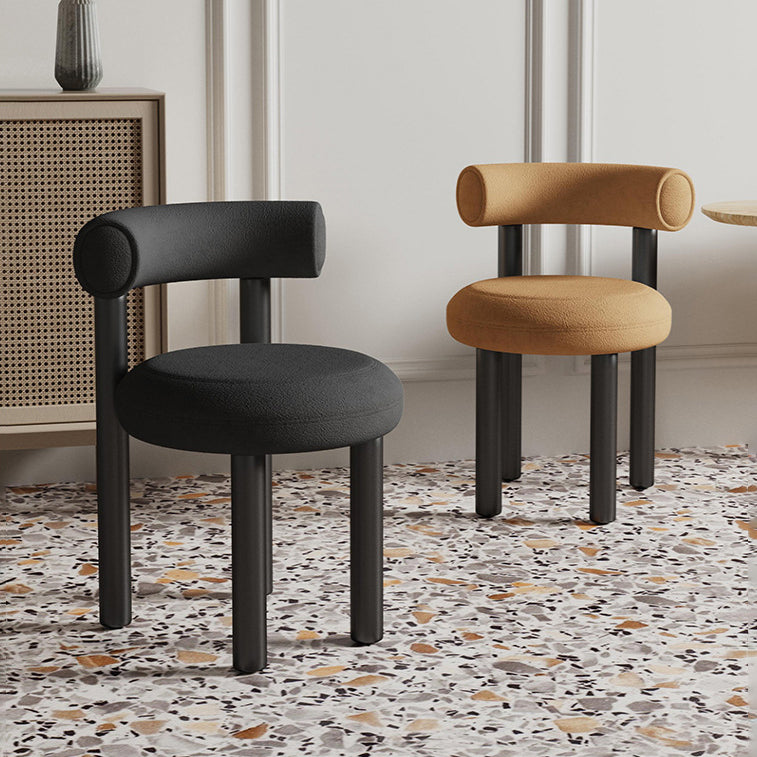 Modern Style Side Chair Indoor Multicolor Open Back Metal Dining Room Chair Clearhalo ' kitchen&dining_furn' 'Dining Chairs' 'Dining Tables & Seating' 'dining_chair' 'furn' 'furn_dining_chair' 'Furniture' 'furniture_dining_chair' 'Kitchen & Dining Furniture' 'kitchen' 3724367