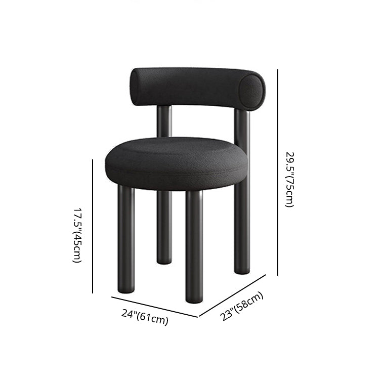 Modern Style Side Chair Indoor Multicolor Open Back Metal Dining Room Chair Clearhalo ' kitchen&dining_furn' 'Dining Chairs' 'Dining Tables & Seating' 'dining_chair' 'furn' 'furn_dining_chair' 'Furniture' 'furniture_dining_chair' 'Kitchen & Dining Furniture' 'kitchen' 3724369