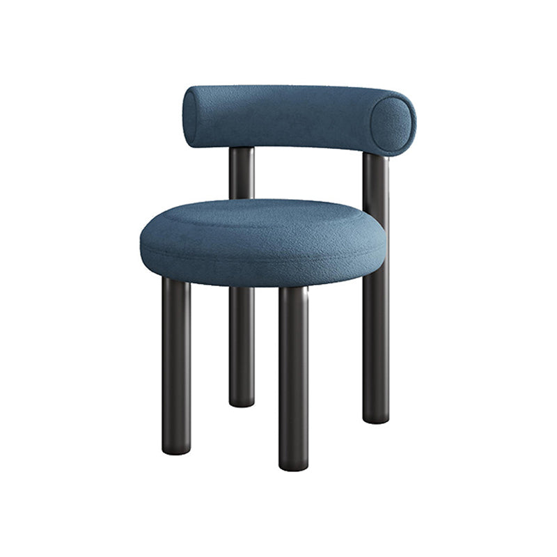 Modern Style Side Chair Indoor Multicolor Open Back Metal Dining Room Chair Blue 1 Piece Clearhalo ' kitchen&dining_furn' 'Dining Chairs' 'Dining Tables & Seating' 'dining_chair' 'furn' 'furn_dining_chair' 'Furniture' 'furniture_dining_chair' 'Kitchen & Dining Furniture' 'kitchen' 3724382