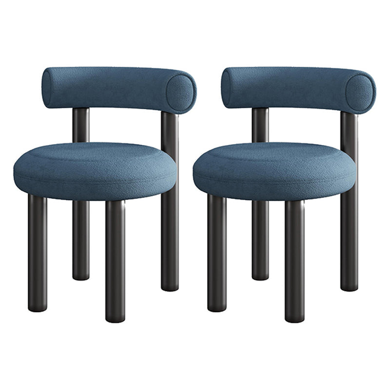 Modern Style Side Chair Indoor Multicolor Open Back Metal Dining Room Chair Blue 2 Piece Set Clearhalo ' kitchen&dining_furn' 'Dining Chairs' 'Dining Tables & Seating' 'dining_chair' 'furn' 'furn_dining_chair' 'Furniture' 'furniture_dining_chair' 'Kitchen & Dining Furniture' 'kitchen' 3724383