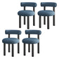 Modern Style Side Chair Indoor Multicolor Open Back Metal Dining Room Chair Blue 4 Piece Set Clearhalo ' kitchen&dining_furn' 'Dining Chairs' 'Dining Tables & Seating' 'dining_chair' 'furn' 'furn_dining_chair' 'Furniture' 'furniture_dining_chair' 'Kitchen & Dining Furniture' 'kitchen' 3724384