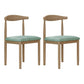 Modern Style Metal Chair Open Back Side Kitchen Dining Room Chairs Set Natural Turquoise 2 Piece Set Clearhalo ' kitchen&dining_furn' 'Dining Chairs' 'Dining Tables & Seating' 'dining_chair' 'furn' 'furn_dining_chair' 'Furniture' 'furniture_dining_chair' 'Kitchen & Dining Furniture' 'kitchen' 3724432