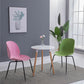 Home Scandinavian Side Chair Wingback Plastic Dining Room Chair with Black Legs Clearhalo ' kitchen&dining_furn' 'Dining Chairs' 'Dining Tables & Seating' 'dining_chair' 'furn' 'furn_dining_chair' 'Furniture' 'furniture_dining_chair' 'Kitchen & Dining Furniture' 'kitchen' 3724567