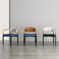 Contemporary Metal Dining Room ArmChairs Open Back Dining Side Chair for Home Use Clearhalo ' kitchen&dining_furn' 'Dining Chairs' 'Dining Tables & Seating' 'dining_chair' 'furn' 'furn_dining_chair' 'Furniture' 'furniture_dining_chair' 'Kitchen & Dining Furniture' 'kitchen' 3724615