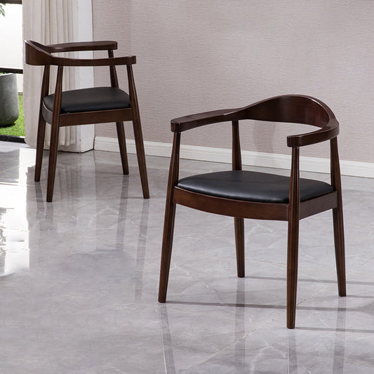 Traditional Style Solid Wood Chairs Kitchen Dining Open Back Side Chair Clearhalo ' kitchen&dining_furn' 'Dining Chairs' 'Dining Tables & Seating' 'dining_chair' 'furn' 'furn_dining_chair' 'Furniture' 'furniture_dining_chair' 'Kitchen & Dining Furniture' 'kitchen' 3724736