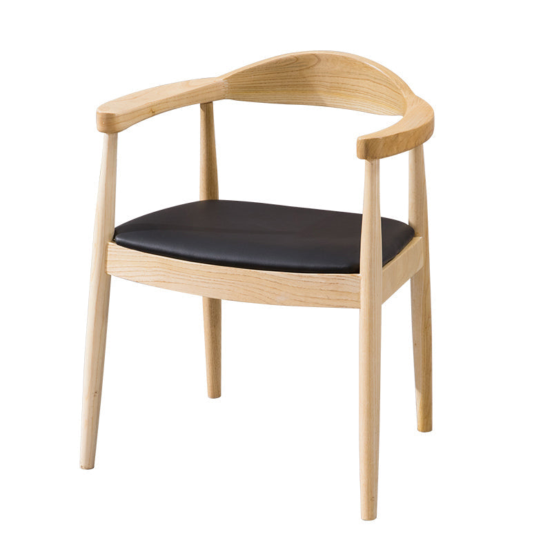 Traditional Style Solid Wood Chairs Kitchen Dining Open Back Side Chair Clearhalo ' kitchen&dining_furn' 'Dining Chairs' 'Dining Tables & Seating' 'dining_chair' 'furn' 'furn_dining_chair' 'Furniture' 'furniture_dining_chair' 'Kitchen & Dining Furniture' 'kitchen' 3724742