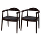 Traditional Style Solid Wood Chairs Kitchen Dining Open Back Side Chair Tan 2 Piece Set Clearhalo ' kitchen&dining_furn' 'Dining Chairs' 'Dining Tables & Seating' 'dining_chair' 'furn' 'furn_dining_chair' 'Furniture' 'furniture_dining_chair' 'Kitchen & Dining Furniture' 'kitchen' 3724746