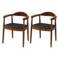 Traditional Style Solid Wood Chairs Kitchen Dining Open Back Side Chair Light Brown 2 Piece Set Clearhalo ' kitchen&dining_furn' 'Dining Chairs' 'Dining Tables & Seating' 'dining_chair' 'furn' 'furn_dining_chair' 'Furniture' 'furniture_dining_chair' 'Kitchen & Dining Furniture' 'kitchen' 3724752