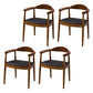 Traditional Style Solid Wood Chairs Kitchen Dining Open Back Side Chair Light Brown 4 Piece Set Clearhalo ' kitchen&dining_furn' 'Dining Chairs' 'Dining Tables & Seating' 'dining_chair' 'furn' 'furn_dining_chair' 'Furniture' 'furniture_dining_chair' 'Kitchen & Dining Furniture' 'kitchen' 3724753
