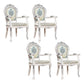 Victorian Style Solid Wood Dining Room Armchair King Louis Back Side Chair for Home Use Light Blue 4 Piece Set Clearhalo ' kitchen&dining_furn' 'Dining Chairs' 'Dining Tables & Seating' 'dining_chair' 'furn' 'furn_dining_chair' 'Furniture' 'furniture_dining_chair' 'Kitchen & Dining Furniture' 'kitchen' 3724825