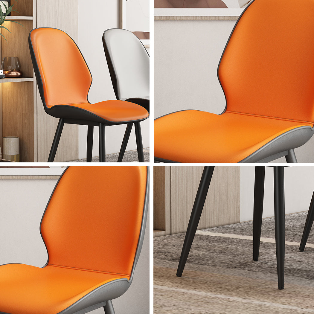 Upholstered Contemporary Restaurant Side Chair Parsons Matte Finish Dining Chair Clearhalo ' kitchen&dining_furn' 'Dining Chairs' 'Dining Tables & Seating' 'dining_chair' 'furn' 'furn_dining_chair' 'Furniture' 'furniture_dining_chair' 'Kitchen & Dining Furniture' 'kitchen' 3724863
