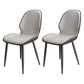 Upholstered Contemporary Restaurant Side Chair Parsons Matte Finish Dining Chair Silver Gray 2 Piece Set Clearhalo ' kitchen&dining_furn' 'Dining Chairs' 'Dining Tables & Seating' 'dining_chair' 'furn' 'furn_dining_chair' 'Furniture' 'furniture_dining_chair' 'Kitchen & Dining Furniture' 'kitchen' 3724867