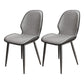 Upholstered Contemporary Restaurant Side Chair Parsons Matte Finish Dining Chair Light Gray 2 Piece Set Clearhalo ' kitchen&dining_furn' 'Dining Chairs' 'Dining Tables & Seating' 'dining_chair' 'furn' 'furn_dining_chair' 'Furniture' 'furniture_dining_chair' 'Kitchen & Dining Furniture' 'kitchen' 3724871
