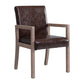 Country Style Pine Wood Chair Set Solid Back Dining Armchairs for Kitchen Dark Coffee 1 Piece Clearhalo ' kitchen&dining_furn' 'Dining Chairs' 'Dining Tables & Seating' 'dining_chair' 'furn' 'furn_dining_chair' 'Furniture' 'furniture_dining_chair' 'Kitchen & Dining Furniture' 'kitchen' 3725080