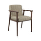Traditional Style Ash Wood Chairs Solid Back Arm Kichen Dining Rooms Chair Flaxen 1 Piece Clearhalo ' kitchen&dining_furn' 'Dining Chairs' 'Dining Tables & Seating' 'dining_chair' 'furn' 'furn_dining_chair' 'Furniture' 'furniture_dining_chair' 'Kitchen & Dining Furniture' 'kitchen' 3725100