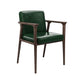 Traditional Style Ash Wood Chairs Solid Back Arm Kichen Dining Rooms Chair Blackish Green 1 Piece Clearhalo ' kitchen&dining_furn' 'Dining Chairs' 'Dining Tables & Seating' 'dining_chair' 'furn' 'furn_dining_chair' 'Furniture' 'furniture_dining_chair' 'Kitchen & Dining Furniture' 'kitchen' 3725107