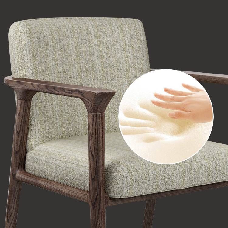 Traditional Style Ash Wood Chairs Solid Back Arm Kichen Dining Rooms Chair Clearhalo ' kitchen&dining_furn' 'Dining Chairs' 'Dining Tables & Seating' 'dining_chair' 'furn' 'furn_dining_chair' 'Furniture' 'furniture_dining_chair' 'Kitchen & Dining Furniture' 'kitchen' 3725110