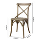 Bentwood Armless Dining Chairs Oak Cross Back Side Chair with Wood Legs Clearhalo ' kitchen&dining_furn' 'Dining Chairs' 'Dining Tables & Seating' 'dining_chair' 'furn' 'furn_dining_chair' 'Furniture' 'furniture_dining_chair' 'Kitchen & Dining Furniture' 'kitchen' 3725211