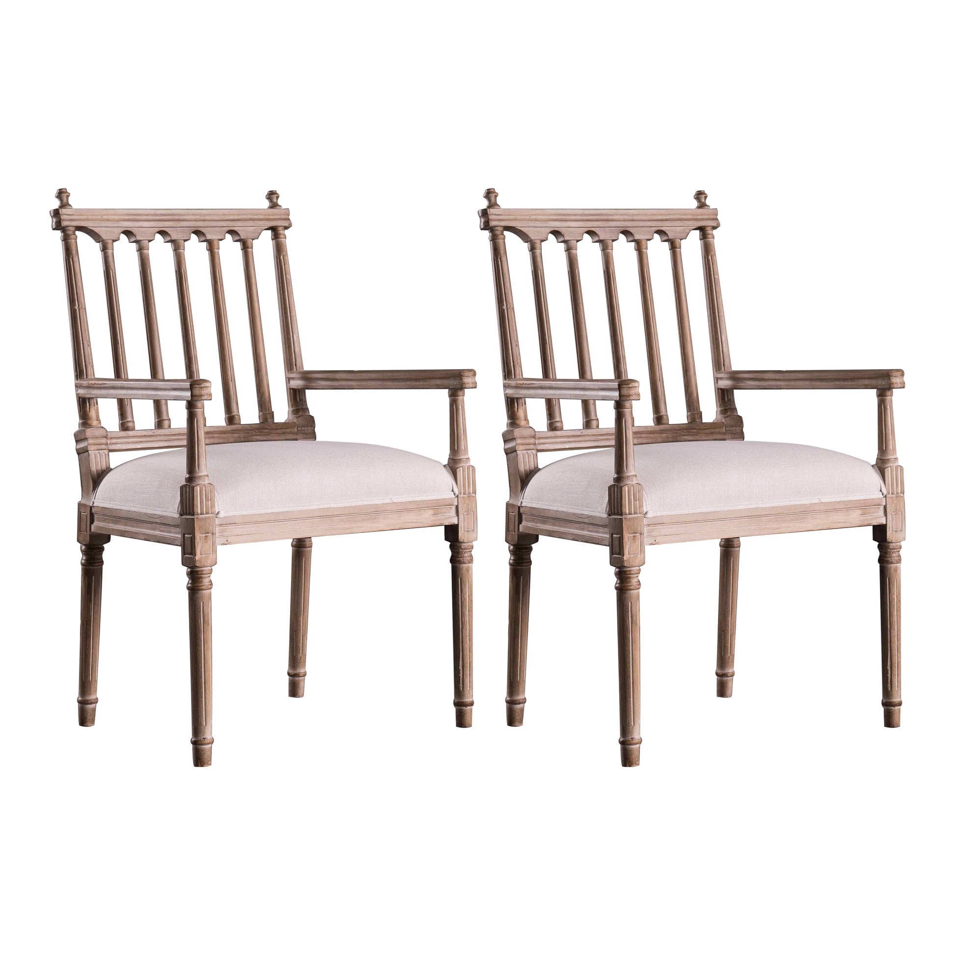 Traditional Study Room Leather Arm Chair Walnut Slat Back Dining Chair Light Gray 2 Piece Set Clearhalo ' kitchen&dining_furn' 'Dining Chairs' 'Dining Tables & Seating' 'dining_chair' 'furn' 'furn_dining_chair' 'Furniture' 'furniture_dining_chair' 'Kitchen & Dining Furniture' 'kitchen' 3725216