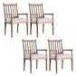 Traditional Study Room Leather Arm Chair Walnut Slat Back Dining Chair Light Gray 4 Piece Set Clearhalo ' kitchen&dining_furn' 'Dining Chairs' 'Dining Tables & Seating' 'dining_chair' 'furn' 'furn_dining_chair' 'Furniture' 'furniture_dining_chair' 'Kitchen & Dining Furniture' 'kitchen' 3725217