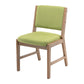 Nordic Style Upholstered Side Chairs Open Back Dining Side Chairs for Kitchen Green 1 Piece Clearhalo ' kitchen&dining_furn' 'Dining Chairs' 'Dining Tables & Seating' 'dining_chair' 'furn' 'furn_dining_chair' 'Furniture' 'furniture_dining_chair' 'Kitchen & Dining Furniture' 'kitchen' 3725255