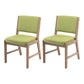 Nordic Style Upholstered Side Chairs Open Back Dining Side Chairs for Kitchen Green 2 Piece Set Clearhalo ' kitchen&dining_furn' 'Dining Chairs' 'Dining Tables & Seating' 'dining_chair' 'furn' 'furn_dining_chair' 'Furniture' 'furniture_dining_chair' 'Kitchen & Dining Furniture' 'kitchen' 3725258