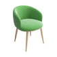 Home Scandinavian Arm Chair Parsons Back Metal Upholstered Dining Room Chair Green 1 Piece Clearhalo ' kitchen&dining_furn' 'Dining Chairs' 'Dining Tables & Seating' 'dining_chair' 'furn' 'furn_dining_chair' 'Furniture' 'furniture_dining_chair' 'Kitchen & Dining Furniture' 'kitchen' 3725285