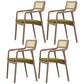 Traditional Style Rubberwood Chairs Kitchen Open Back Dining Side Chair Green 4 Piece Set Clearhalo ' kitchen&dining_furn' 'Dining Chairs' 'Dining Tables & Seating' 'dining_chair' 'furn' 'furn_dining_chair' 'Furniture' 'furniture_dining_chair' 'Kitchen & Dining Furniture' 'kitchen' 3725357