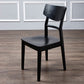 Industrial Ash Open Side Chair Matte Finish Upholstered Dining Chair with Black Legs Clearhalo ' kitchen&dining_furn' 'Dining Chairs' 'Dining Tables & Seating' 'dining_chair' 'furn' 'furn_dining_chair' 'Furniture' 'furniture_dining_chair' 'Kitchen & Dining Furniture' 'kitchen' 3725400