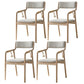 Traditional Style Wood Chair Set Open Back Arm Kitchen Dining Room Chairs Grey 4 Piece Set Clearhalo ' kitchen&dining_furn' 'Dining Chairs' 'Dining Tables & Seating' 'dining_chair' 'furn' 'furn_dining_chair' 'Furniture' 'furniture_dining_chair' 'Kitchen & Dining Furniture' 'kitchen' 3725485