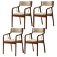 Traditional Style Wood Chair Set Open Back Arm Kitchen Dining Room Chairs Khaki 4 Piece Set Clearhalo ' kitchen&dining_furn' 'Dining Chairs' 'Dining Tables & Seating' 'dining_chair' 'furn' 'furn_dining_chair' 'Furniture' 'furniture_dining_chair' 'Kitchen & Dining Furniture' 'kitchen' 3725522