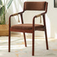 Traditional Style Wood Chair Set Open Back Arm Kitchen Dining Room Chairs Coffee 1 Piece Clearhalo ' kitchen&dining_furn' 'Dining Chairs' 'Dining Tables & Seating' 'dining_chair' 'furn' 'furn_dining_chair' 'Furniture' 'furniture_dining_chair' 'Kitchen & Dining Furniture' 'kitchen' 3725526