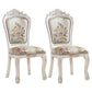 Upholstered European Style Restaurant Side Chair Open White Dining Chair Ivory 2 Piece Set Clearhalo ' kitchen&dining_furn' 'Dining Chairs' 'Dining Tables & Seating' 'dining_chair' 'furn' 'furn_dining_chair' 'Furniture' 'furniture_dining_chair' 'Kitchen & Dining Furniture' 'kitchen' 3725646