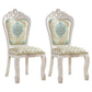 Upholstered European Style Restaurant Side Chair Open White Dining Chair Light Green 2 Piece Set Clearhalo ' kitchen&dining_furn' 'Dining Chairs' 'Dining Tables & Seating' 'dining_chair' 'furn' 'furn_dining_chair' 'Furniture' 'furniture_dining_chair' 'Kitchen & Dining Furniture' 'kitchen' 3725658