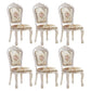 Upholstered European Style Restaurant Side Chair Open White Dining Chair Textured White 6 Piece Set Clearhalo ' kitchen&dining_furn' 'Dining Chairs' 'Dining Tables & Seating' 'dining_chair' 'furn' 'furn_dining_chair' 'Furniture' 'furniture_dining_chair' 'Kitchen & Dining Furniture' 'kitchen' 3725666