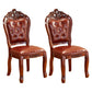 Upholstered European Style Restaurant Side Chair Open White Dining Chair Burgundy 2 Piece Set Clearhalo ' kitchen&dining_furn' 'Dining Chairs' 'Dining Tables & Seating' 'dining_chair' 'furn' 'furn_dining_chair' 'Furniture' 'furniture_dining_chair' 'Kitchen & Dining Furniture' 'kitchen' 3725670