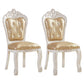 Upholstered European Style Restaurant Side Chair Open White Dining Chair Ginger 2 Piece Set Clearhalo ' kitchen&dining_furn' 'Dining Chairs' 'Dining Tables & Seating' 'dining_chair' 'furn' 'furn_dining_chair' 'Furniture' 'furniture_dining_chair' 'Kitchen & Dining Furniture' 'kitchen' 3725676