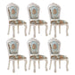 Upholstered European Style Restaurant Side Chair Open White Dining Chair White-Blue 6 Piece Set Clearhalo ' kitchen&dining_furn' 'Dining Chairs' 'Dining Tables & Seating' 'dining_chair' 'furn' 'furn_dining_chair' 'Furniture' 'furniture_dining_chair' 'Kitchen & Dining Furniture' 'kitchen' 3725681