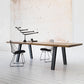 Solid Wood Brown Tone Dining Table Industrial Style 4 Legs Table for Dining Room Clearhalo ' dining_table' 'Dining Tables & Seating' 'Dining Tables' 'furn' 'furn_dining_table' 'Furniture' 'furniture_dining_table' 'Kitchen & Dining Furniture' 'kitchen&dining_furn' 'kitchen' 'kitchen_dining_table' 3725730