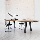 Solid Wood Brown Tone Dining Table Industrial Style 4 Legs Table for Dining Room Clearhalo ' dining_table' 'Dining Tables & Seating' 'Dining Tables' 'furn' 'furn_dining_table' 'Furniture' 'furniture_dining_table' 'Kitchen & Dining Furniture' 'kitchen&dining_furn' 'kitchen' 'kitchen_dining_table' 3725730