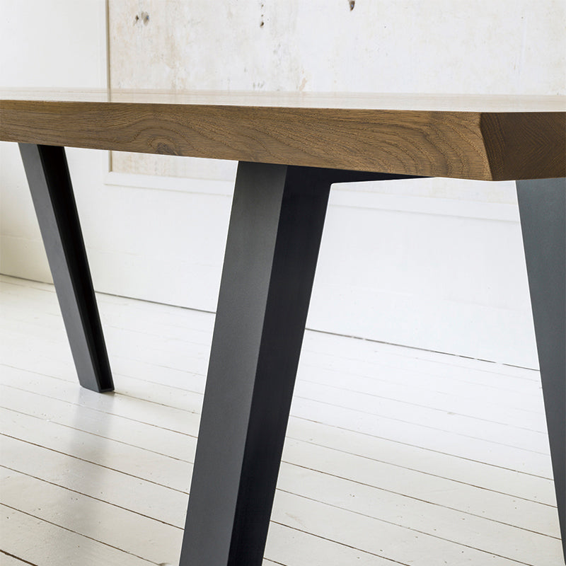 Solid Wood Brown Tone Dining Table Industrial Style 4 Legs Table for Dining Room Clearhalo ' dining_table' 'Dining Tables & Seating' 'Dining Tables' 'furn' 'furn_dining_table' 'Furniture' 'furniture_dining_table' 'Kitchen & Dining Furniture' 'kitchen&dining_furn' 'kitchen' 'kitchen_dining_table' 3725733