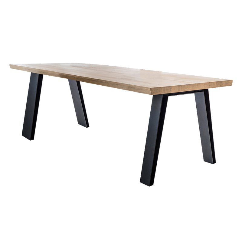 Solid Wood Brown Tone Dining Table Industrial Style 4 Legs Table for Dining Room Without Chairs Clearhalo ' dining_table' 'Dining Tables & Seating' 'Dining Tables' 'furn' 'furn_dining_table' 'Furniture' 'furniture_dining_table' 'Kitchen & Dining Furniture' 'kitchen&dining_furn' 'kitchen' 'kitchen_dining_table' 3725734