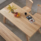 Pine Wooden Rectangle Table Modern Dining Table with Trestle Base for Restaurant Clearhalo ' dining_table' 'Dining Tables & Seating' 'Dining Tables' 'furn' 'furn_dining_table' 'Furniture' 'furniture_dining_table' 'Kitchen & Dining Furniture' 'kitchen&dining_furn' 'kitchen' 'kitchen_dining_table' 3725816